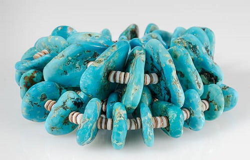 تصویر 1 از سنگ فیروزه کبود با استحکام بالا و بافت ممتاز